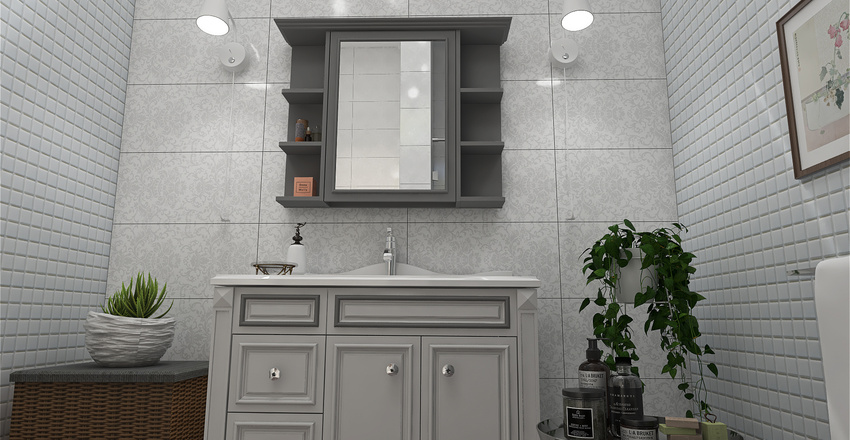 Elderly Room2 3d design renderings