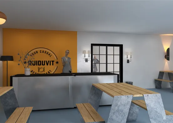 RUIDUVIT: Enjoy, Eat and Live. Your casual restaurant. Design Rendering
