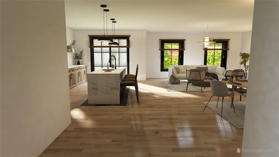 WINGATE (Model Home) 3d design renderings