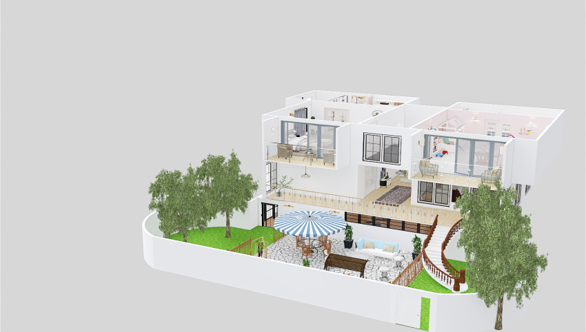 Family House 3d design picture 1635.33