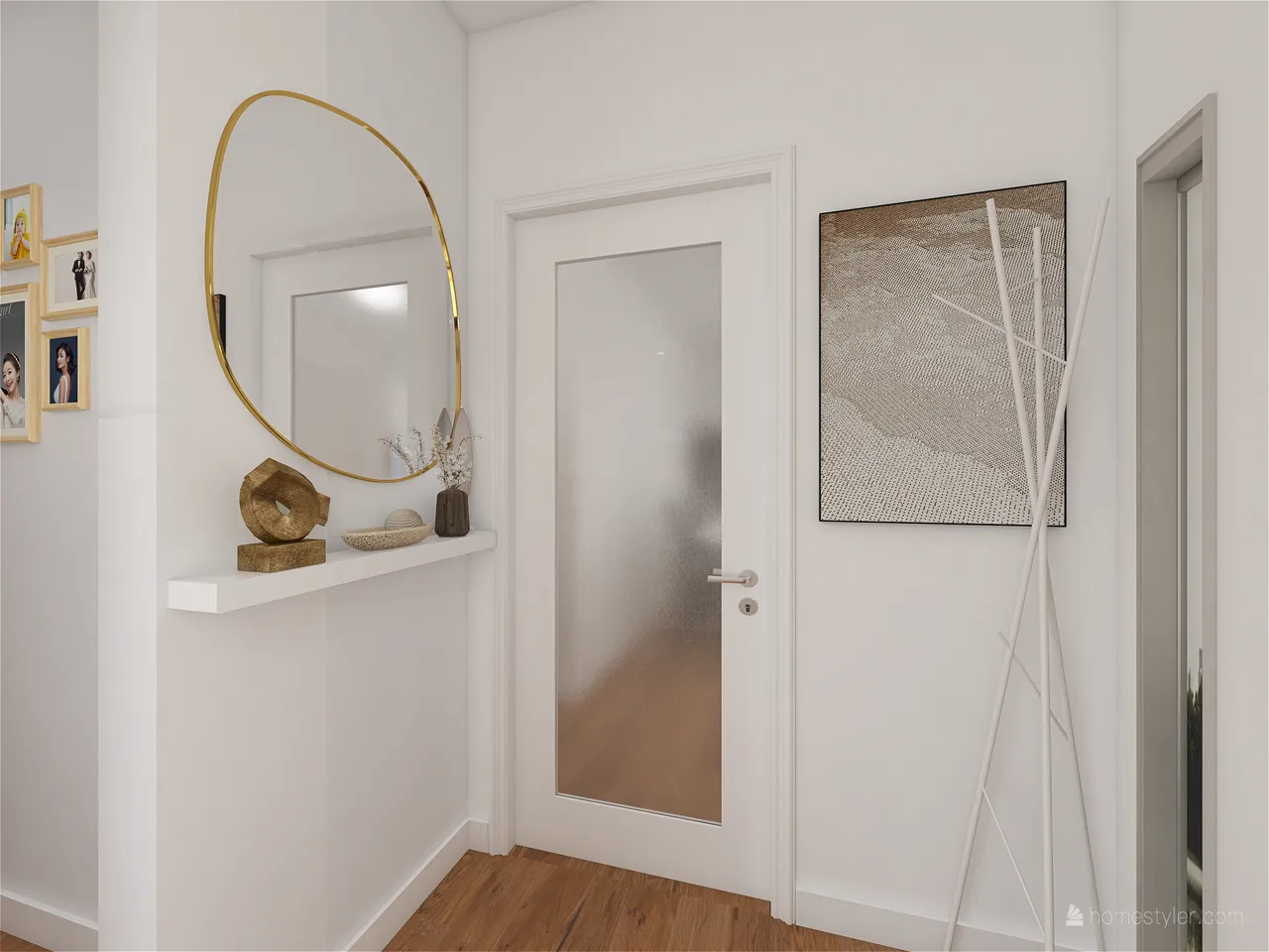 EntranceHallway 3d design renderings