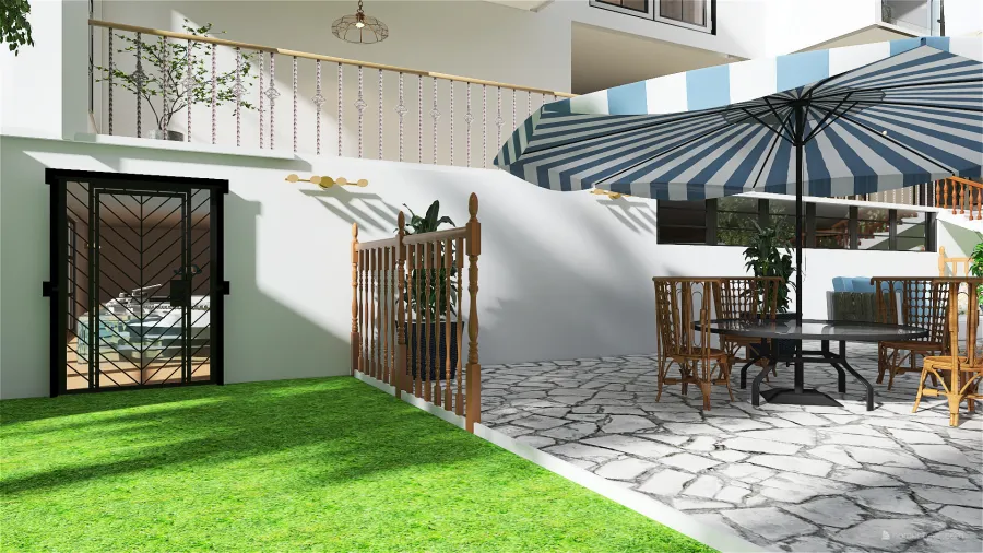Family House 3d design renderings