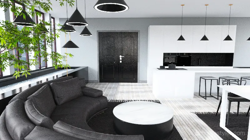 CEO's apartement sweet 3d design renderings