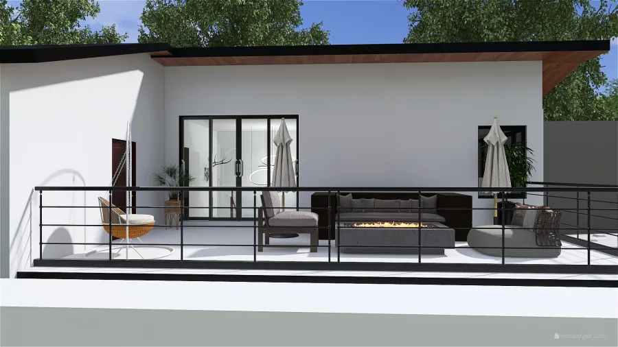 Contemporary Scandinavian StyleOther small house WarmTones ColorScemeOther 3d design renderings
