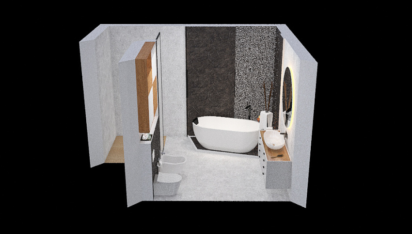 Duża łazienka 3d design picture 12.84