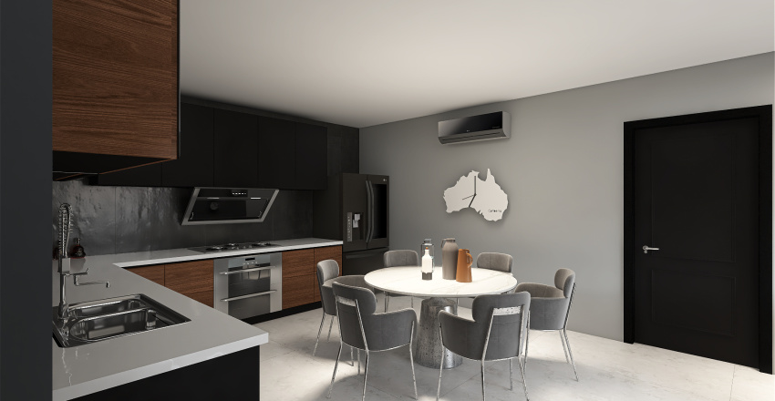 Apartamento Espaçoso/Spacious Apartment 3d design renderings