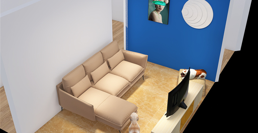 Sala de Caroliny Interior Design Render