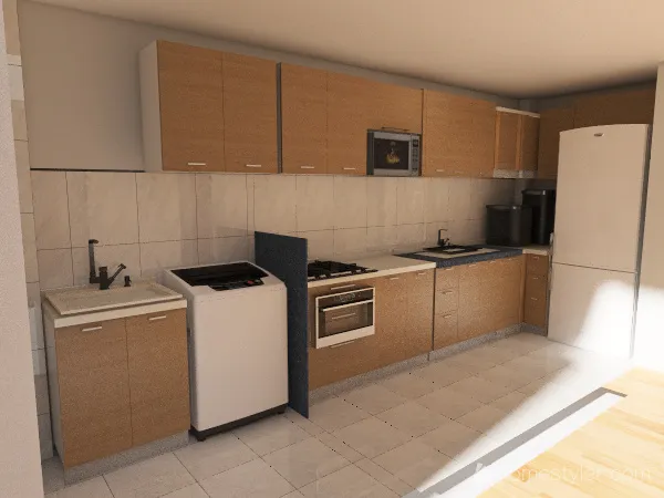 CozinhaReta 3d design renderings