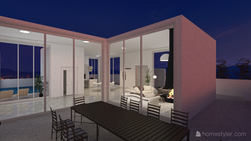 H house 3d design renderings