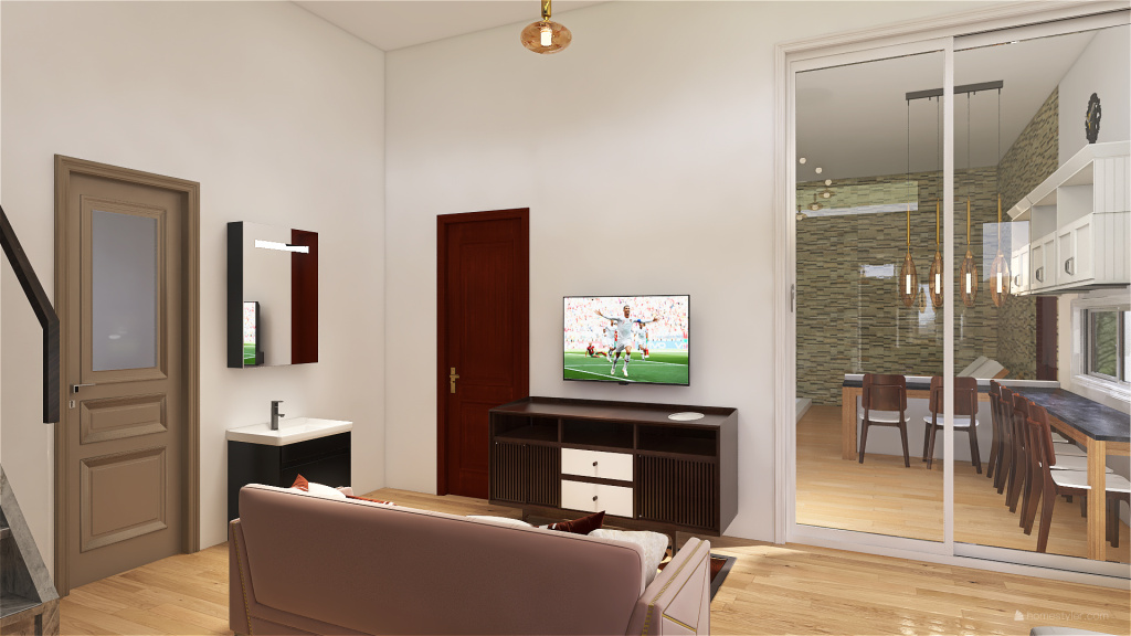 E SWIMMING POOL NEW CARPORT VOID HOME SWEET HOME 3 KTB 3d design renderings