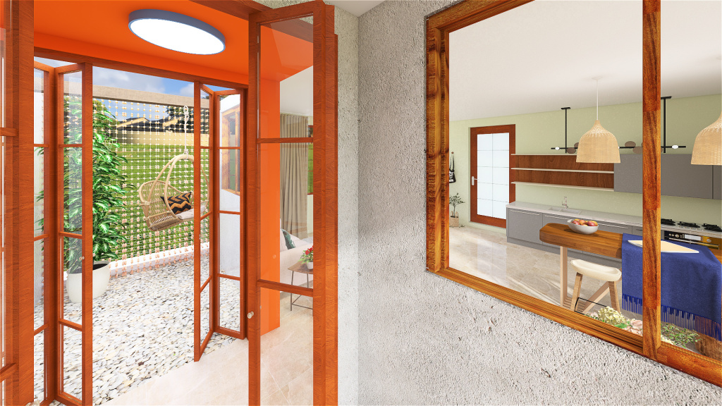 Casa no Campo 3d design renderings