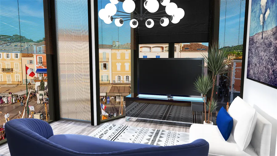 Bleu Home 3d design renderings