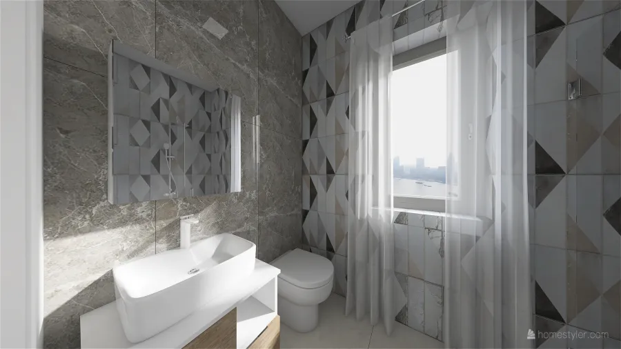 bagno privato 3d design renderings