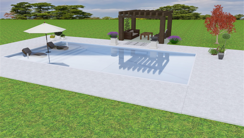 Mom's Swimming Pool 3d design picture 85.95