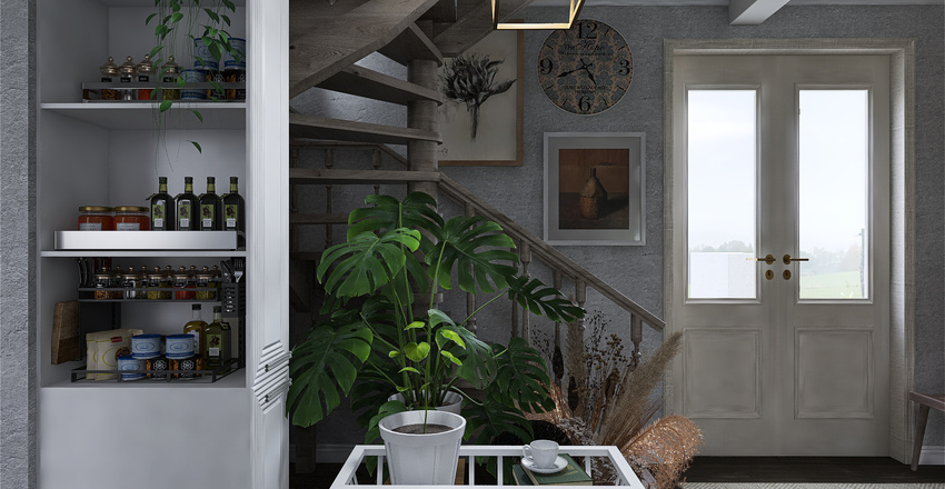 In the core of the Cottage! Interior Design Render