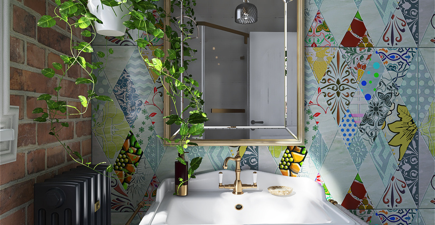In the core of the Cottage! Interior Design Render