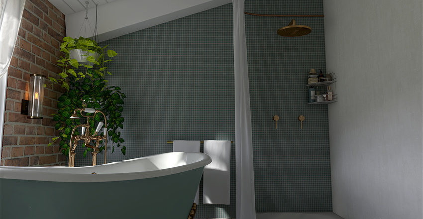 In the core of the Cottage! Interior Design Render