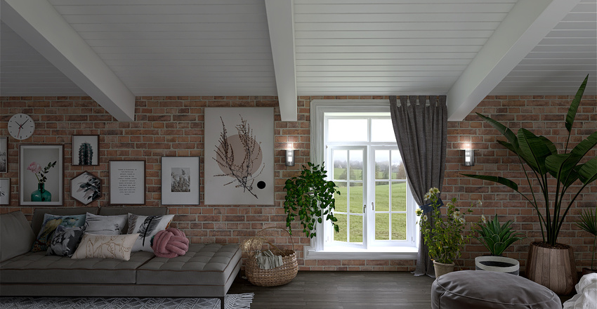In the core of the Cottage! Interior Design Render