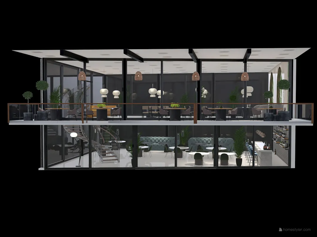 TREEHOUSE 3d design renderings