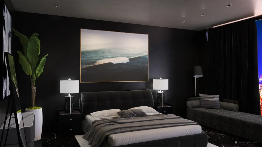 master bedroom 3d design renderings
