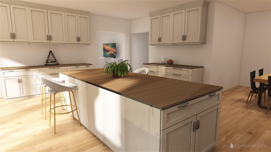 Kitchen 2021 3d design renderings