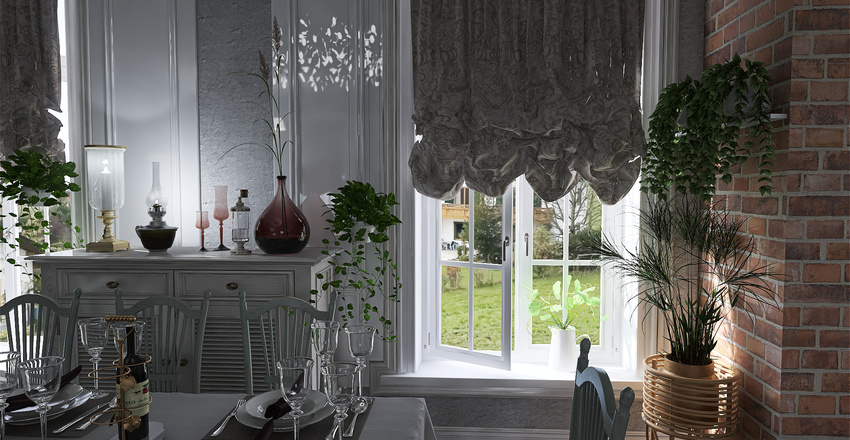 In the core of the Cottage! Interior Design Render