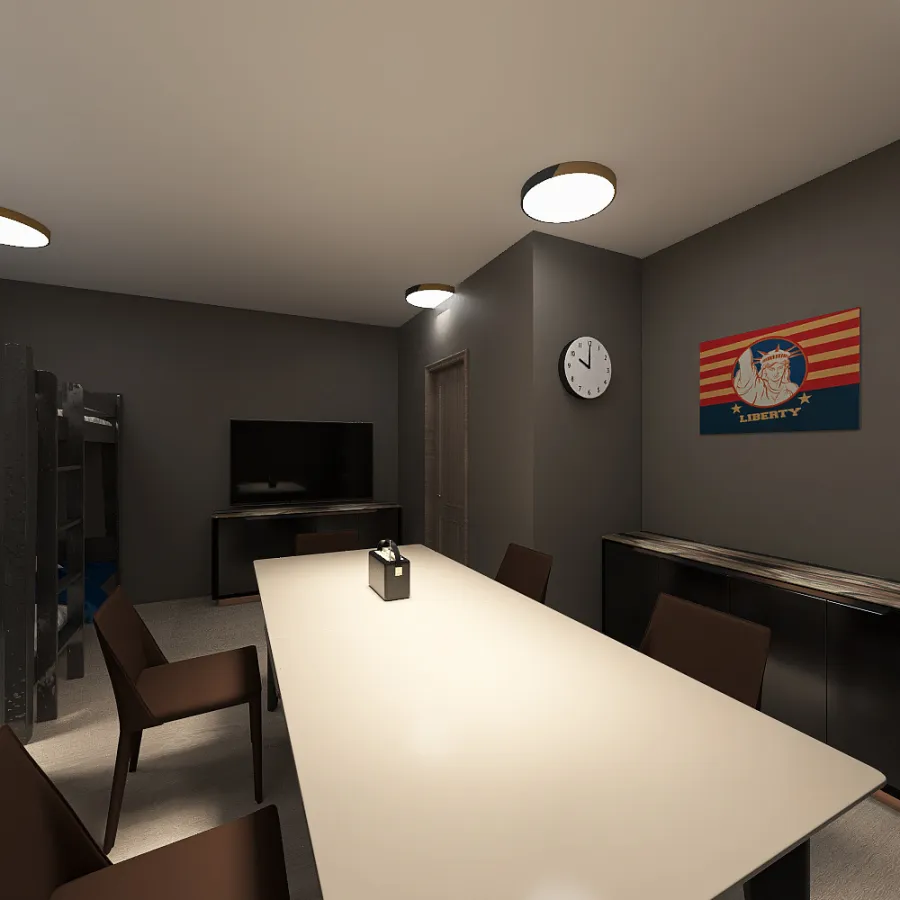 Bomb Shelter 3d design renderings