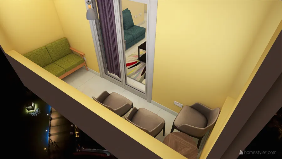 Kirollos Gardenia Heights Small Apartment 3d design renderings