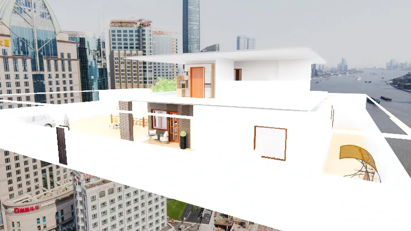 Дом на Прибрежном 3d design renderings