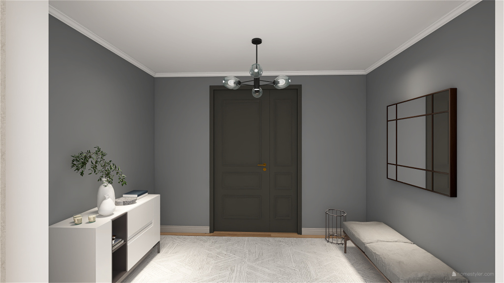 Kitchen, Living and dining room, Bedroom 3d design renderings