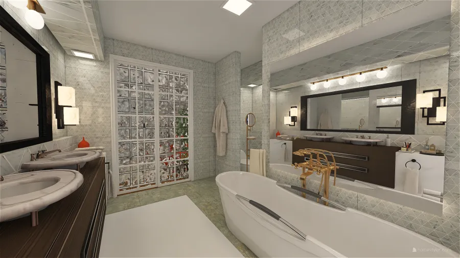 Penthouse 3d design renderings