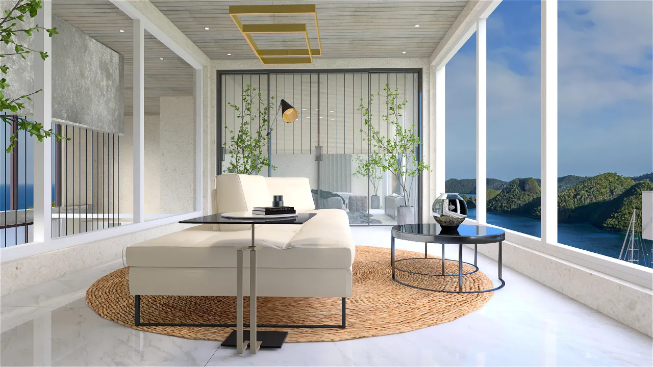 Contemporary TropicalTheme Grey ColorScemeOther WoodTones WarmTones UnnamedSpace 3d design renderings