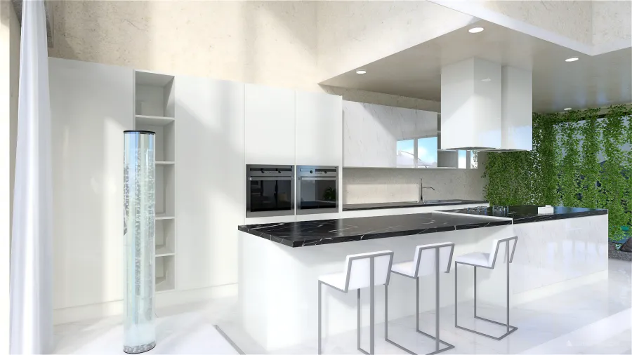 Contemporary TropicalTheme Island's Villa Grey ColorScemeOther WoodTones WarmTones 3d design renderings