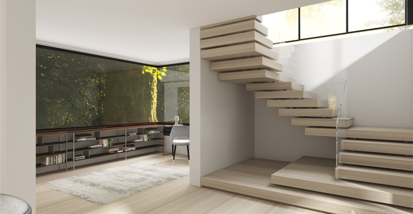 House in Seattle 3d design renderings