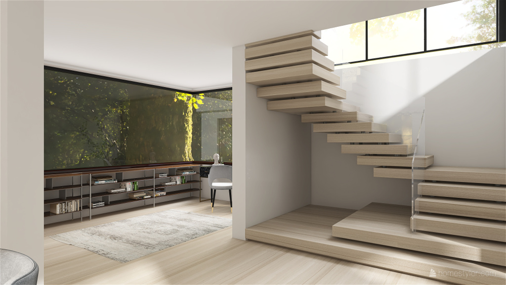 House in Seattle 3d design renderings