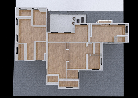 Apartment Complex Design Rendering
