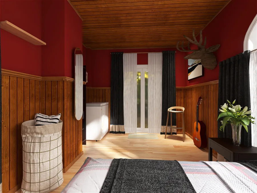 Boyfriend's New Room Design 3d design renderings