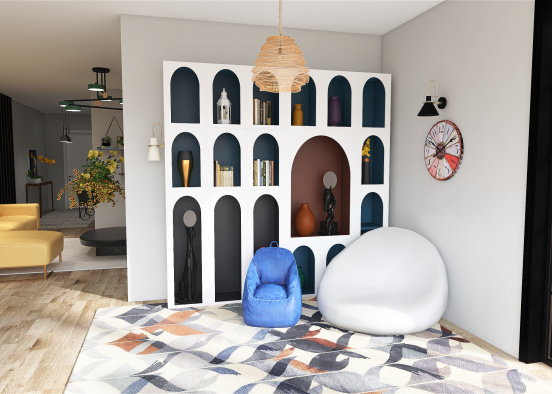 Deluxe Apartment Unit - Anaya Parikh Design Rendering