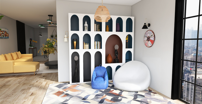 Deluxe Apartment Unit - Anaya Parikh Interior Design Render