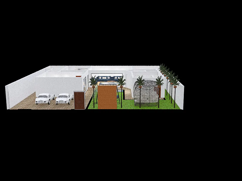 Copy of مخطط شاليه خاص 3d design renderings