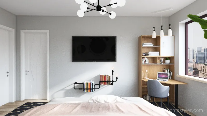Deluxe Apartment Unit - Anaya Parikh 3d design renderings