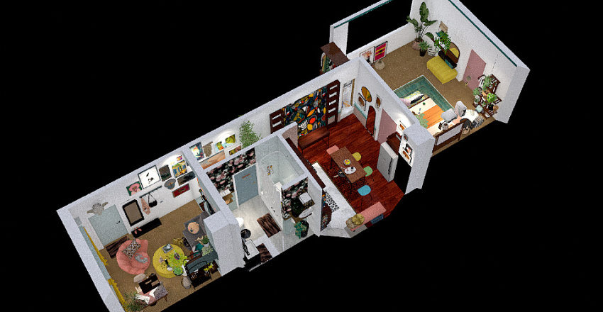 House T+V 3d design renderings