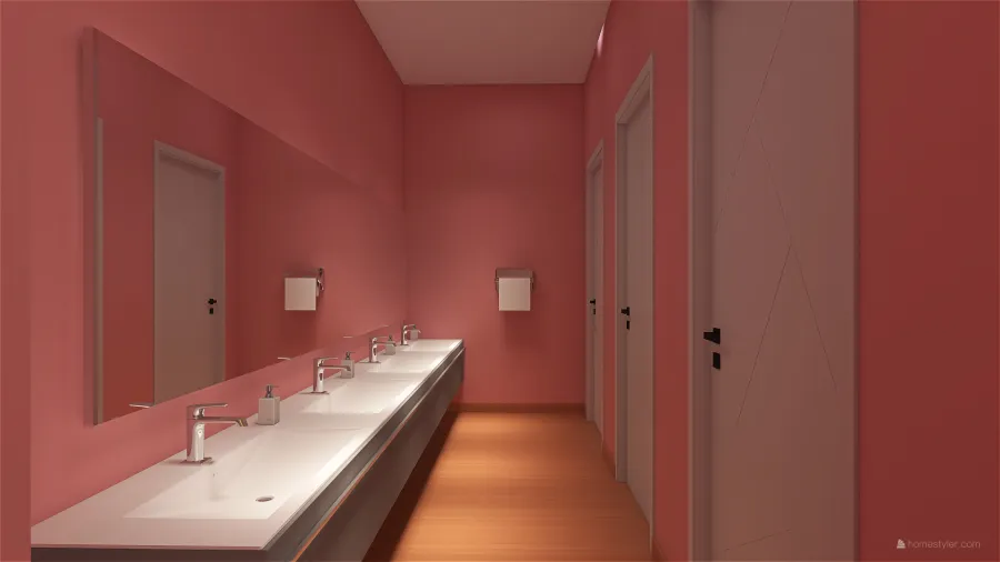 Kids Toilets 3d design renderings