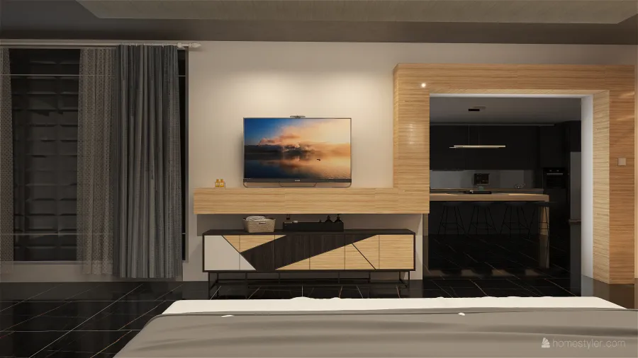 NY Modern Penthouse 3d design renderings