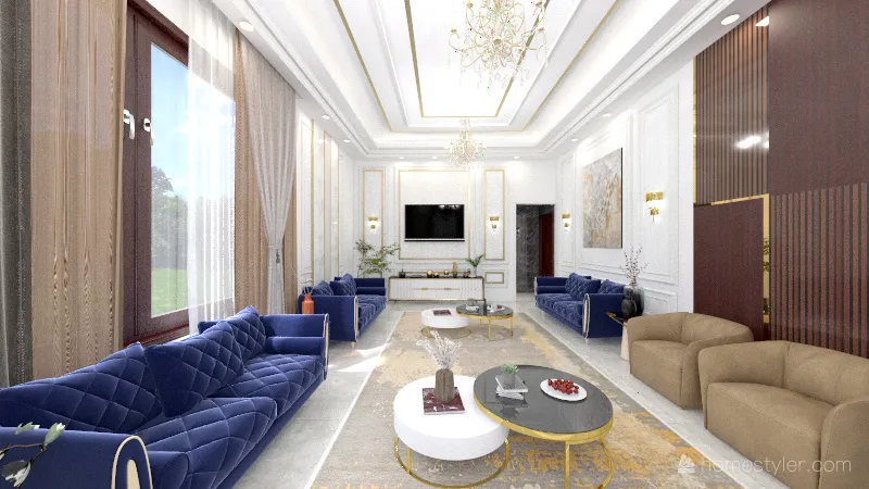 LivingRoom 3d design renderings