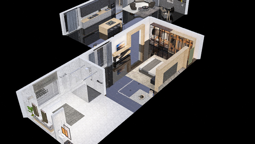 NY Modern Penthouse 3d design picture 246.27