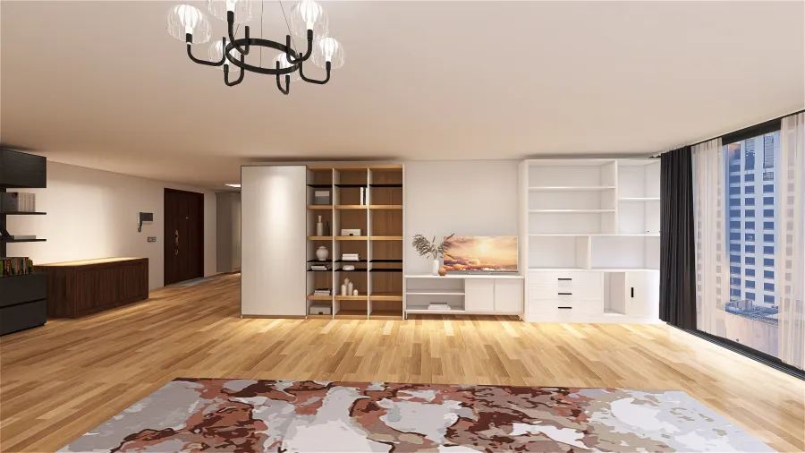 Apartament 5 3d design renderings