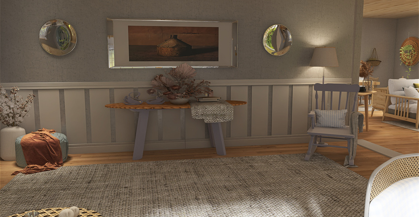 Hallway 3d design renderings
