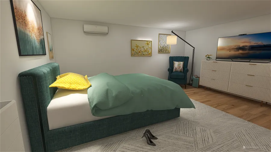 Apartament 5 3d design renderings