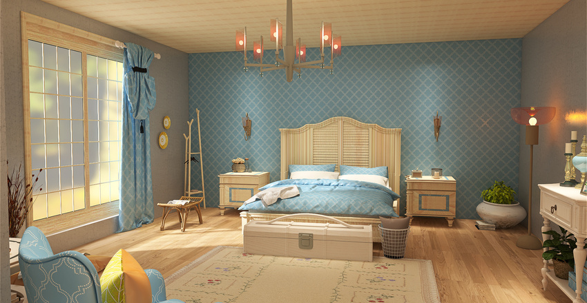 Bedroom 3d design renderings
